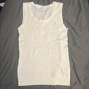 Suzy Shier Cream Knit Top